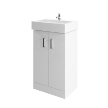 Harley 450mm 2 Door Floor Standing Unit With Basin