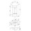 Harley 400 x 400mm 2 Door Corner Standing Unit 2