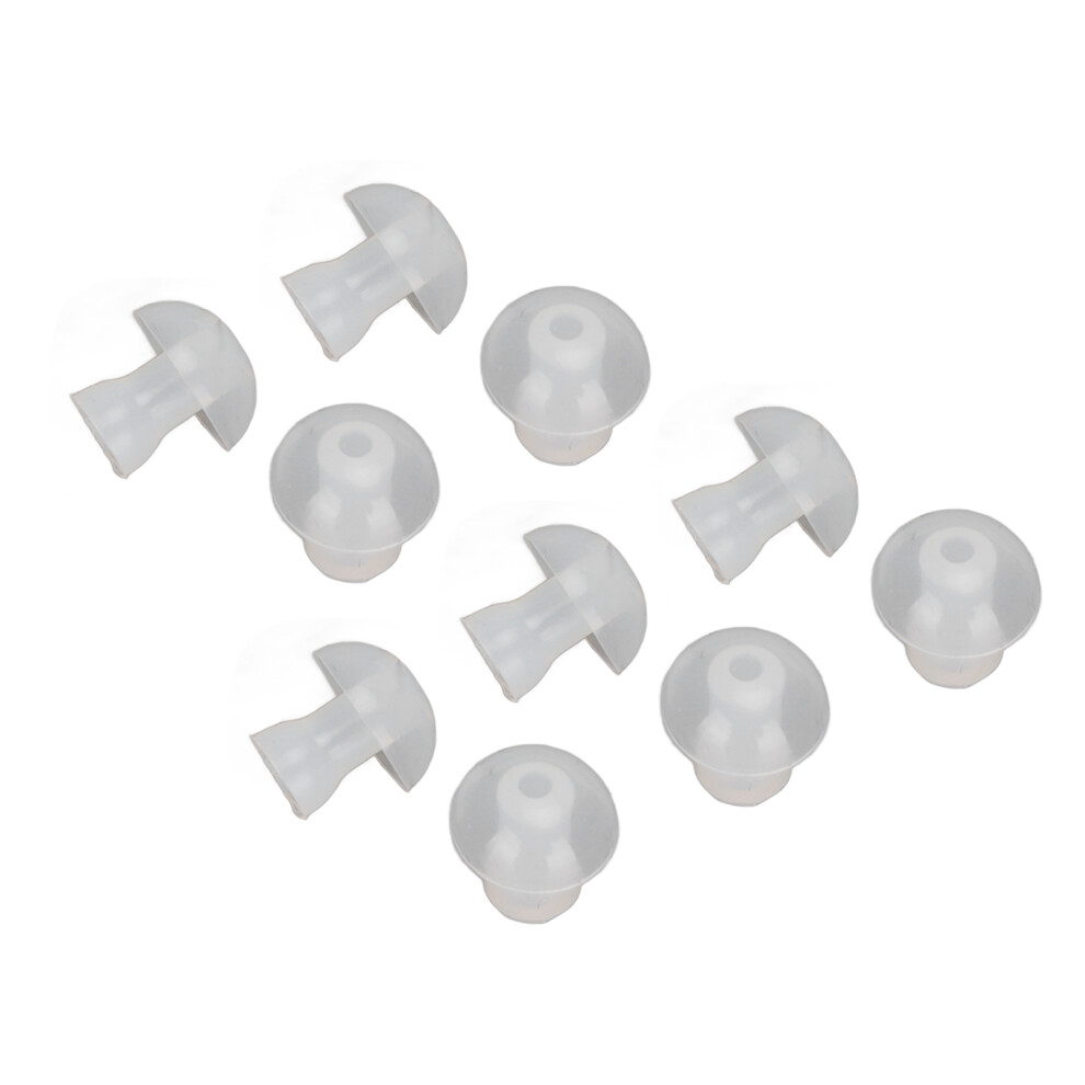 10Pcs Silicone Hearing Aid Ear Tips Universal Domes 14Mm Replacement 5091357456270
