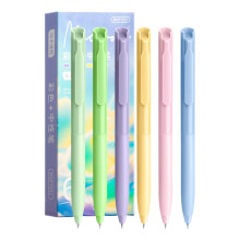 Stylo Gel à encre Gel 0.5mm, 6 pièces, stylo de-Couleur Macaron