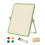 Tableau à messages magnétique Double face,-Rectangle gris vert 1