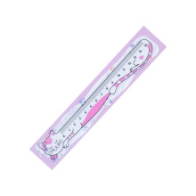 Règle souple de 15cm, jolis chats, règle droite à échelle-Rose