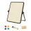 Petits tableaux blancs tableau magnétique Double-Rectangle noir 1