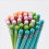 Crayons de couleur Macaron avec gomme, 30 pièces, crayons-Jaune 5