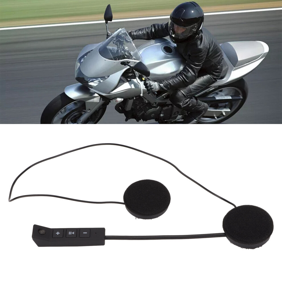 Stereo Sound Bluetooth Headset For Helmets - Auto Connect & Noise Canceling 7901357457017
