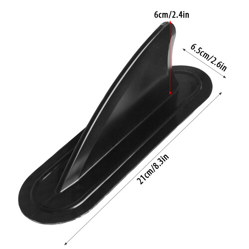 Versatile PVC Surfboard Fin for Stability Fits Most Boards