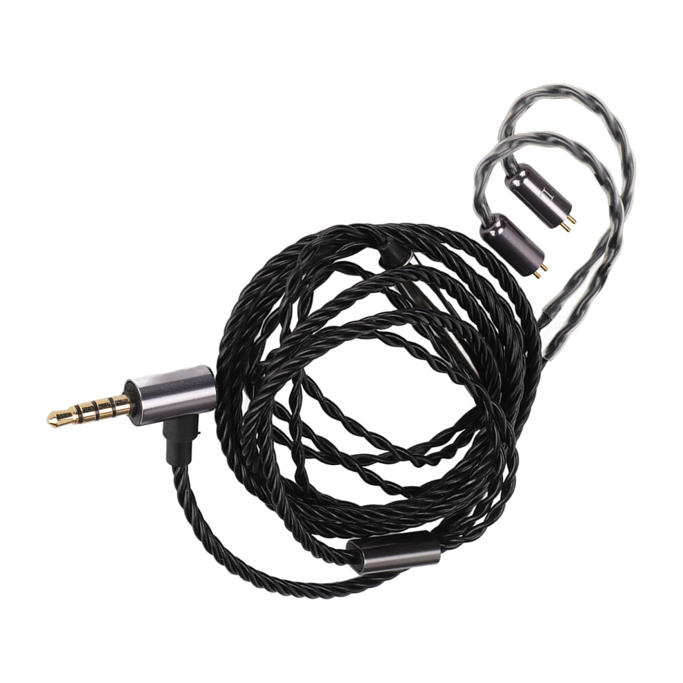 Oxygen Free Copper Replacement Earphone Cable With Microphone 110Cm 8471357456963