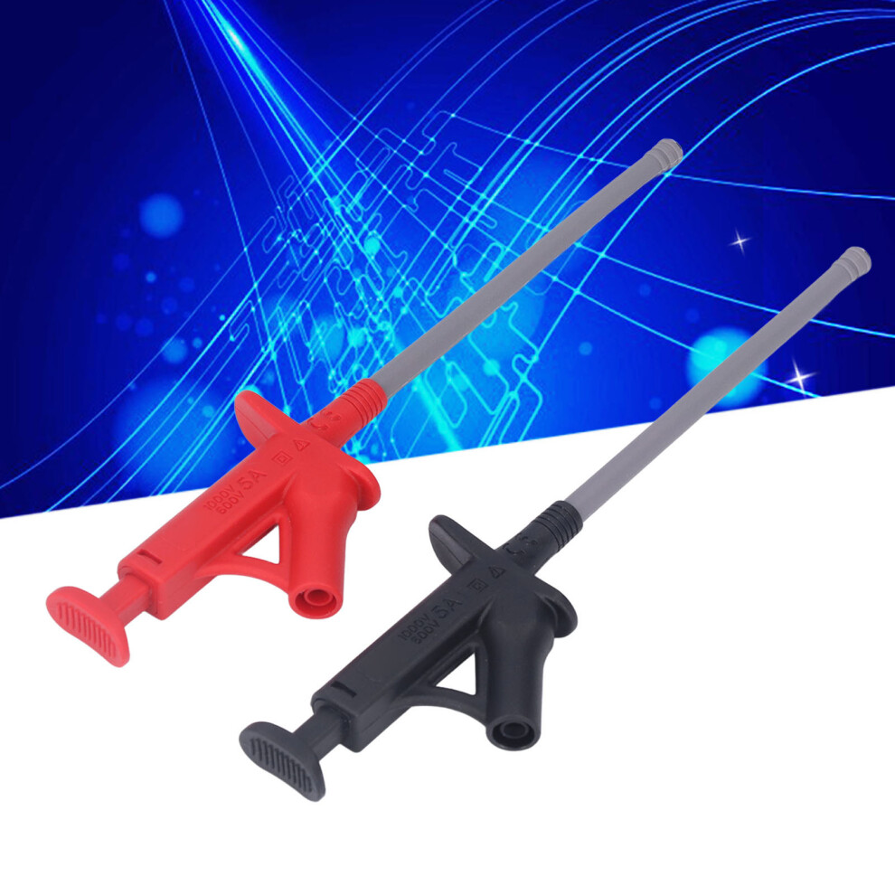 Flexible 4Mm Banana Jack Test Hook For Multimeter Electrical J.30042 3101357458326