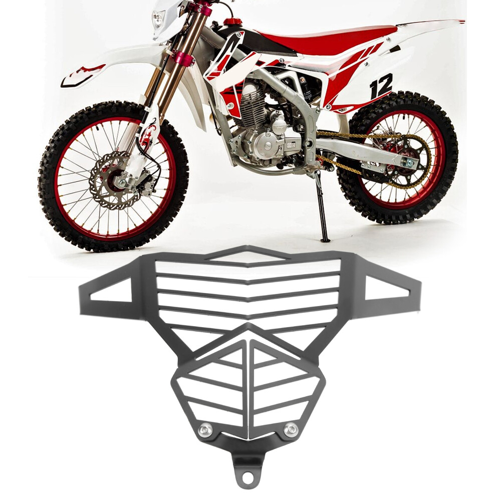 Motorcycle Headlight Cover For Crf300l 2021-2022 & Crf250l 2021-2022, Iron Guard Black 4621357458113