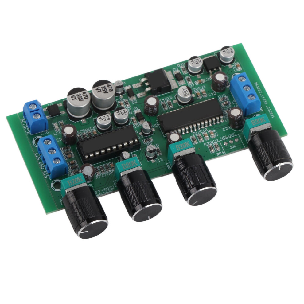 Amplifier Tone Board Preamplifier Volume Control Module, 20Hz-20Khz 9471357458720