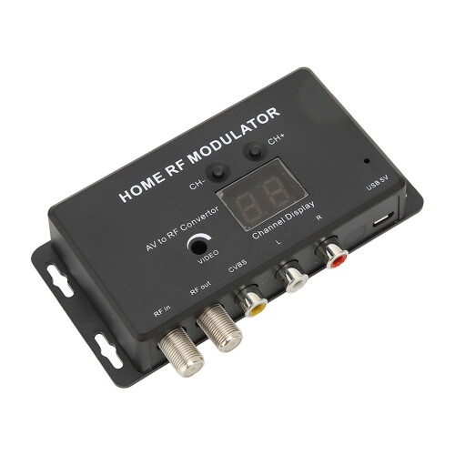 M70RV Adjustable Output RF Modulator - Supports PAL/NTSC TV Systems