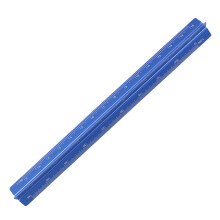 Ergonomisches dreieckiges Zeichenlineal mit gut-Blau 15cm