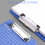 Klemmbrett im Letter-Format mit-A4 horizontaler Stil 6