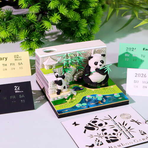Moderner Twenty Twenty Six Kalender, wiederaufladbare 1