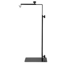 Floor Lamp Bracket: Reptile Lamp Stand, Adjustable Telescopic Metal Heater Holder, Backlight Cover for Pet Boxes