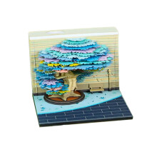 3D-geformter Baum-Schreibtischkalender Twenty Twenty Six-Winter
