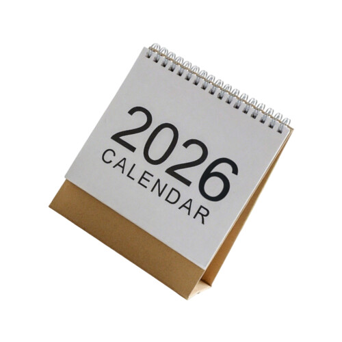 2026 Tischkalender, Bürokalender, einfacher Kalender,-S