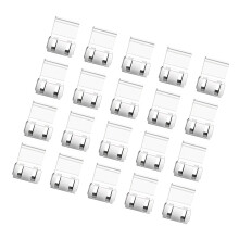 Doorzichtige push-on clips Plastic paperclip Documenten-1