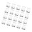 Doorzichtige push-on clips Plastic paperclip Documenten-1 1