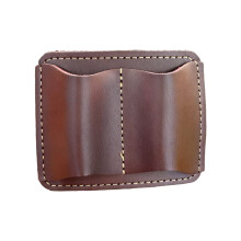 Elegante dubbele penhouder, clippenorganisatoren met- Claret