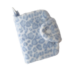 Multipocket kaarthouders met print Lichtgewicht-Blauw