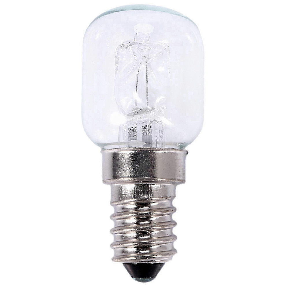 Kikidex (As Show, One Size) E14 High Temperature Bulb 500 Degrees 25W Halogen Bubble Oven Bulb E14 250V 25W Quartz Bulb