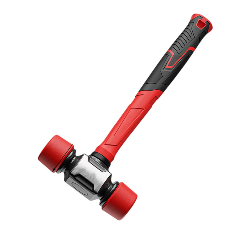 Anti Vibrations Rubber Mallets 36Mm Head Ergonomic Grip For Tile Installation, Wood Crafting, Tent Stake Setting-image-OPC-PMPF2RH-NEW