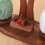 Magnetic Wool Bobbin Rotary Double Spindle Crocheting Tool For Handwork Brown 5