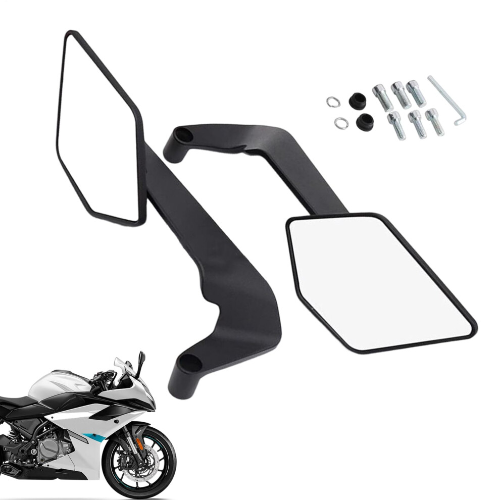 Motorcycle Mirrors For Handlebars Invisible Rearview Mirror Rotating Reflector Universal Handlebar Mount Road Riding 9067246472436