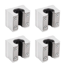 4 STÜCKE Aluminium Slider Linear Motion Kugellager