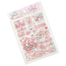 Glittering Matte Finish Sticker Waterproof PET Sticker For-4