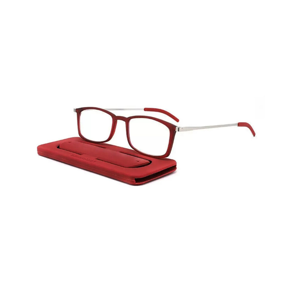 Blue/Light/Red Ultra Thin Metal Blocking Reading Glasses Size 3.0X High Definition Lens Anti Eyestrain Computer Glasses