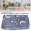 Luminous Double Sided Polyester Blanket 1.52x1M Dusty Blue 10