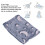Luminous Double Sided Polyester Blanket 1.52x1M Dusty Blue 13