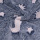 Luminous Double Sided Polyester Blanket 1.52x1M Dusty Blue 11