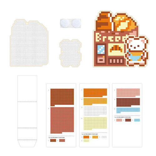 Puzzelknutselsticker voor kinderen Kalmerende activiteit-5
