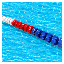 Floating Pool Safety Divider Lane Line Nylon 6m/20ft Lane Rope For Pool Training Competition And Rowing