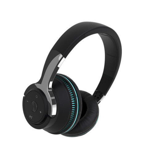 Wireless Gaming Headset Over-Ear Foldable Comfortable Compatible With PC Laptop Phone Tablet