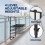 Multiple Purpose Porch Suspended Table with Black Electroplated 6