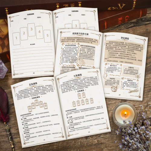 Tarot Diary Logbooks With Beginner Exercises And Ritual Guides 1