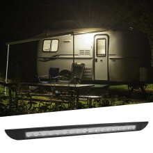 1000LM LED Light Bar for Campers & Trailers 12V Touch Switch - Black