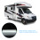 1000LM LED Light Bar for Campers & Trailers 12V Touch Switch - Black 6