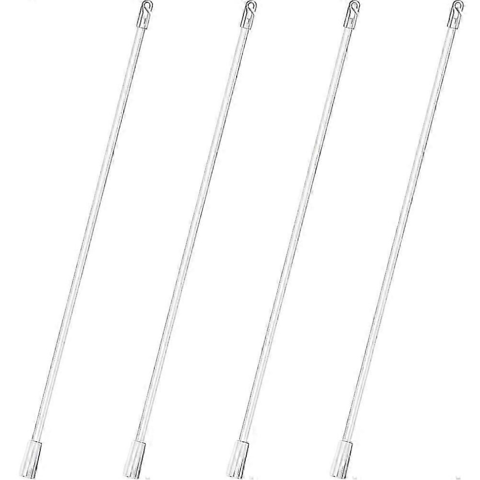 Kikidex (As Show, One Size) 4Pcs Vertical Blinds Replacement Parts Long Vertical Blind Wand Curtain Vertical Rod