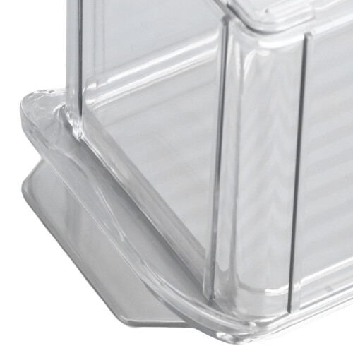 80L Clear Food Grade Plastic Storage Bin with Lid for Kitchen & Bath 2