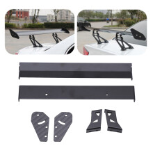 Aluminiumlegierung Heckflügelspoiler für 1/10 RC On-Road-Fahrzeug, 165 mm, schwarz