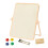 Tableau blanc magnétique double face, tableau-Rose rectangulaire 1