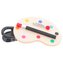 cute non-slip hair clips for girls with paint tray and brush holder