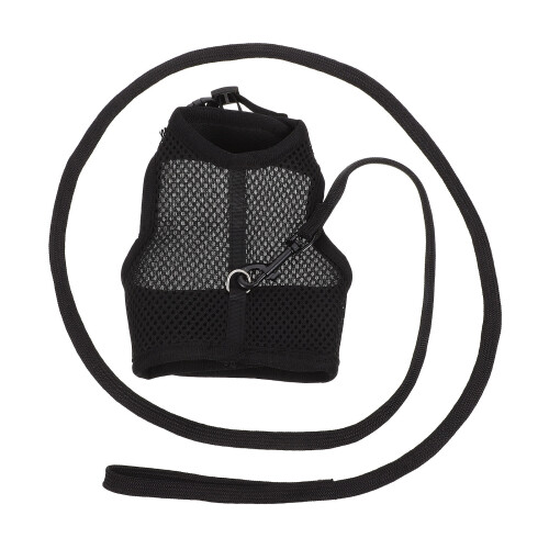 Breathable Bunny Harness And Leash Set For Rabbit Walking