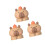 Support de cordon en PVC Animal, 3 pièces, Clip, support-1 1