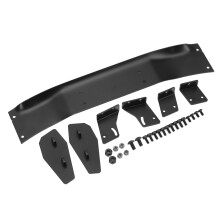 1/10 RC Spoiler di coda in lega di alluminio nera 166mm 32g
